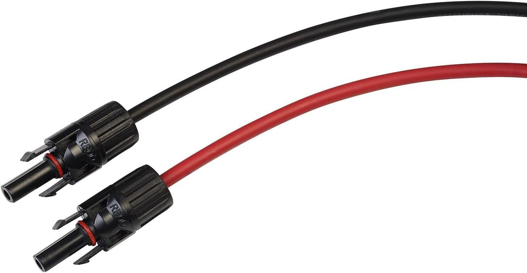 revolt Solarverlängerungskabel: Solar-Verlängerungskabel, MC4-kompatibel, 2X 4 mm² (12 AWG), 5 m, IP