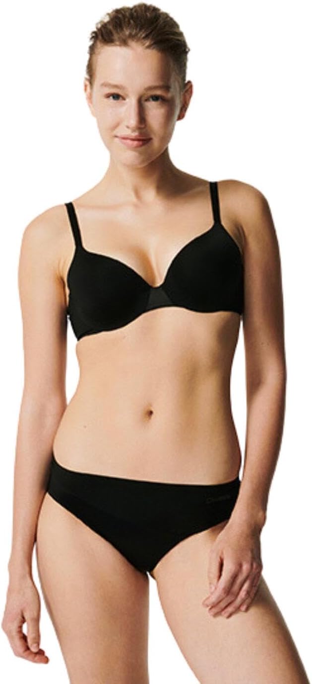 Chantelle ESSENTIALL LI BH SCH. MIT BUEG. EXTRA Push-UP BEIGE Dore 75A Schwarz, 75A Schwarz
