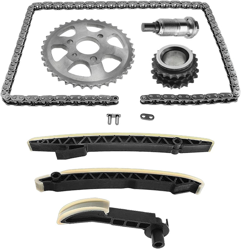 Frankberg Steuerkettensatz Kompatibel mit W169 W245 W203 S203 W204 W210 S210 B906 W638 W639 2.0L 2.1