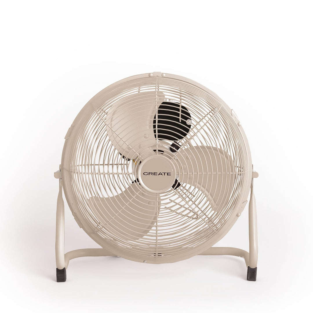 CREATE / AIR FLOOR RETRO/Industrieller Bodenventilator/Sand Ventilator, 12 Zoll, starker Luftstrom,