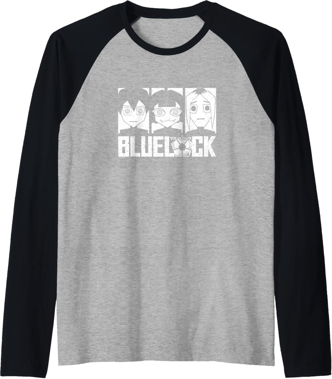 Blue Lock Yoichi Isagi Meguru Bachira Gin Gagamaru Portrait Raglan