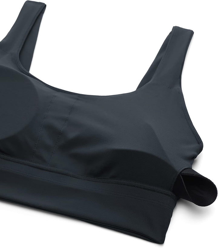 CRZ YOGA Damen Butterluxe Sport BH U Back Ohne Buegel Grosse Brüste Fitness Yoga BH Top M Echte Mari