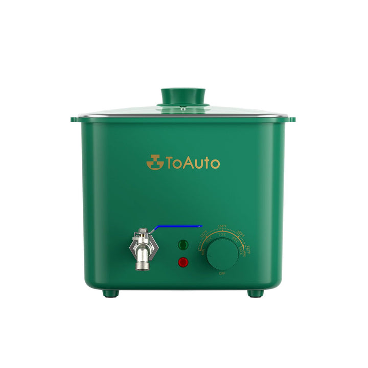 TOAUTO 4Qts Green Wax Melter für Kerzenherstellung - Elektrische Kerze Wachs Schmelzen Topf mit Quic