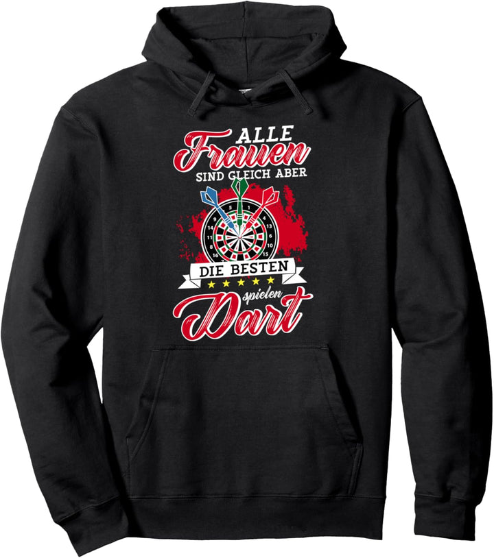 Dart Shirt Lustig Damen Darts Dartspieler-in Frauen Dart Pullover Hoodie