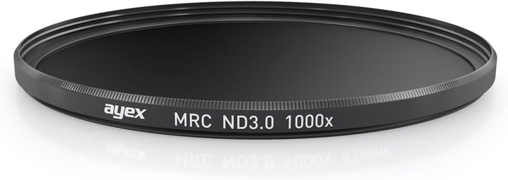 ayex Multicoated ND3.0 Neutral Density Filter MRC Slim ND1000x 55mm, 55mm
