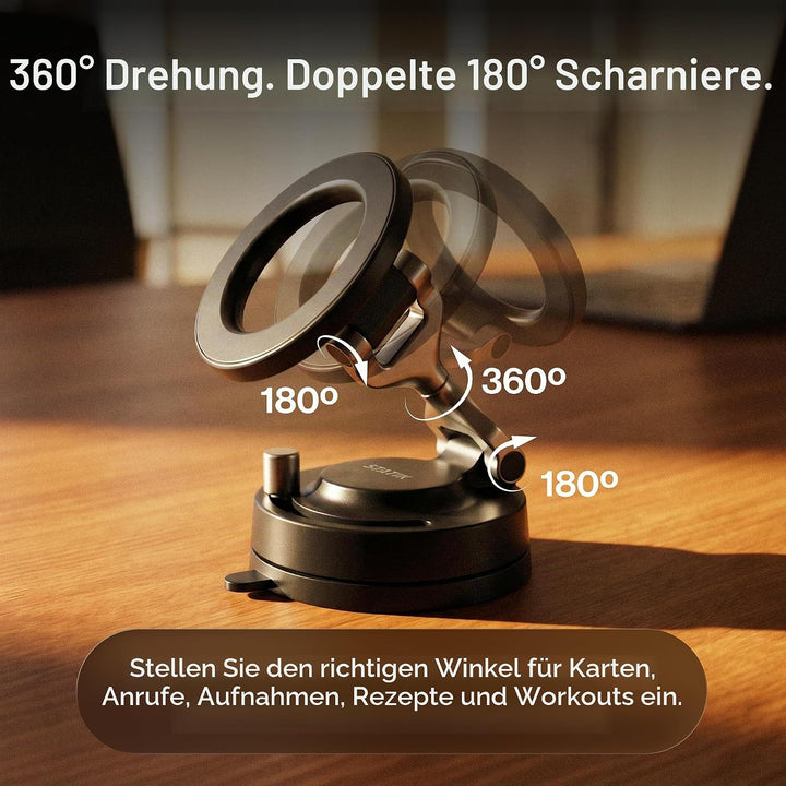 Statik HyperMount (Gen 3) Magnetische Handyhalterung für iPhone und Android | Verbesserte Magnetstär