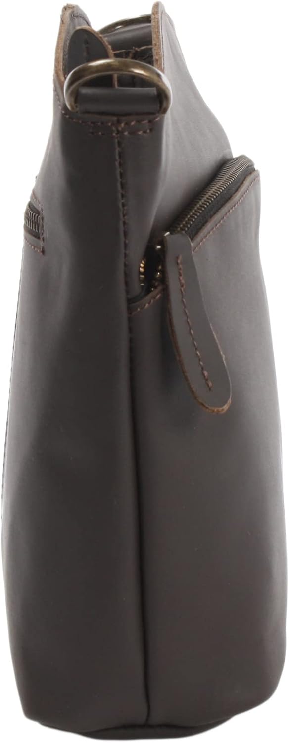 LECONI kleine Umhängetasche Damen Schultertasche Handtasche Freizeittasche Damentasche Ledertasche v