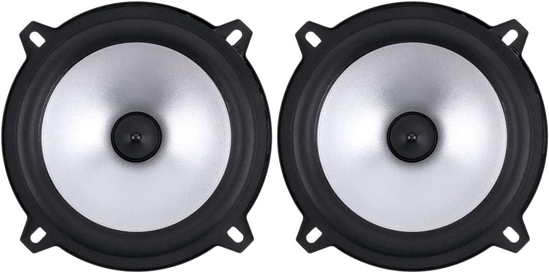 ePathChina® 2 x 60 W 2-Wege-Koaxial-Lautsprecher fürs Auto, HiFi, volle Frequenz-Empfindlichkeit, Po