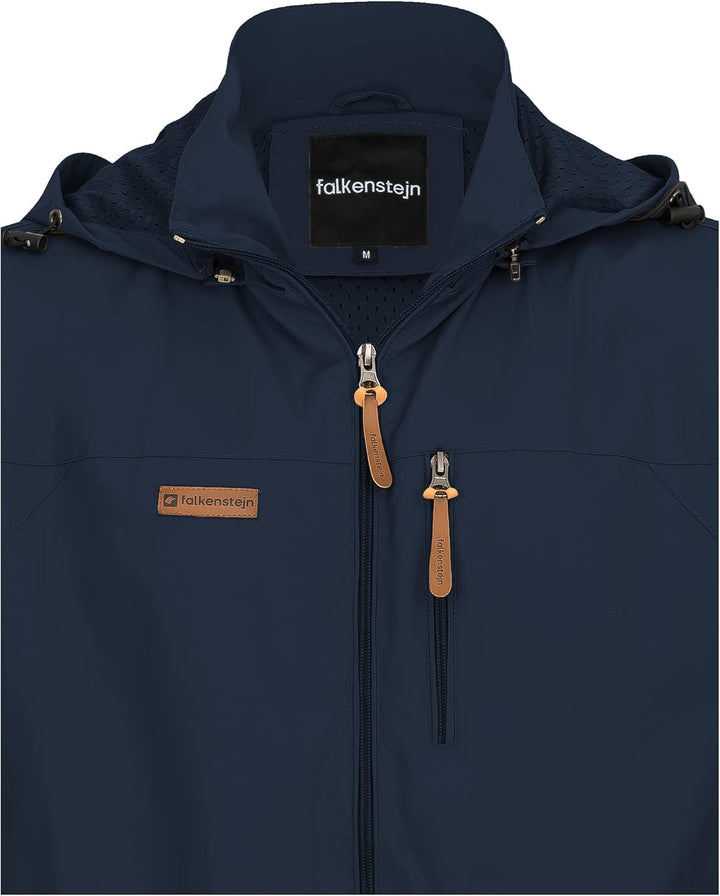 FALKENSTEJN Summer Windbreaker Anorak Windjacke leichte Jacke S Navy, S Navy