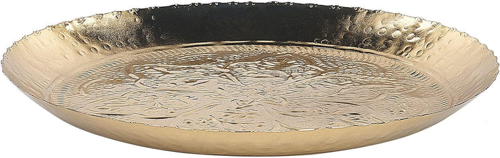 Dekoschale 2er Set Eisen gold rund Wohnaccessoires Modern Glamourös Sadane