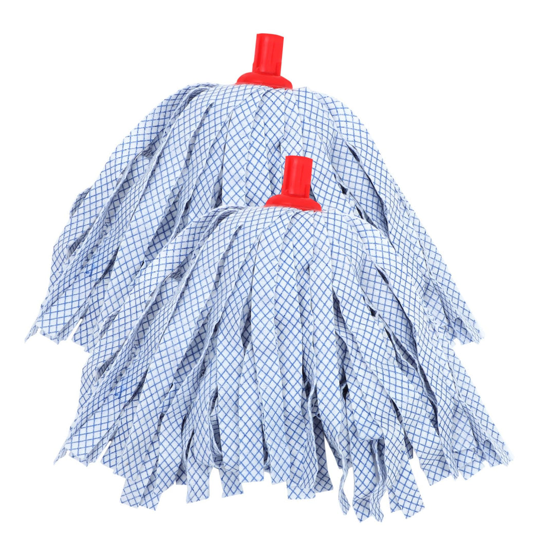 Garneck Wischmopp Ersatzkopf 2 Stück - Mikrofaser Mop Kopf Mit Saugfähigen Wischstreifen Für Effekti