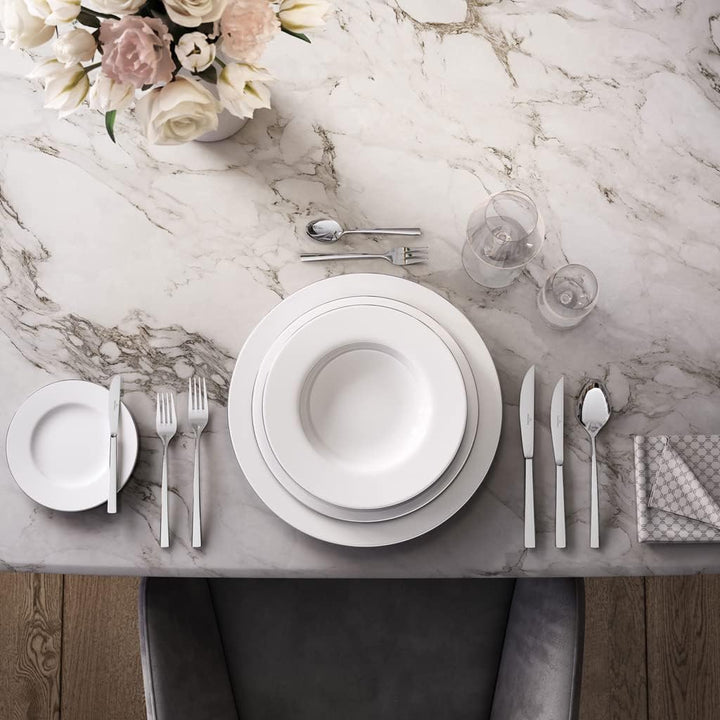 Villeroy & Boch Anmut Platinum No.1 Suppenteller 24 cm Elegant & Klassisch, 24 cm Elegant & Klassisc