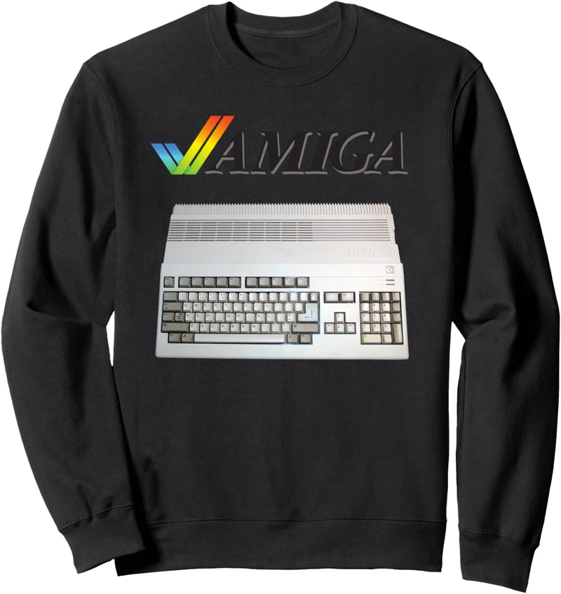 Vintage Retro Computer Amiga 80er Jahre Nerd Sweatshirt