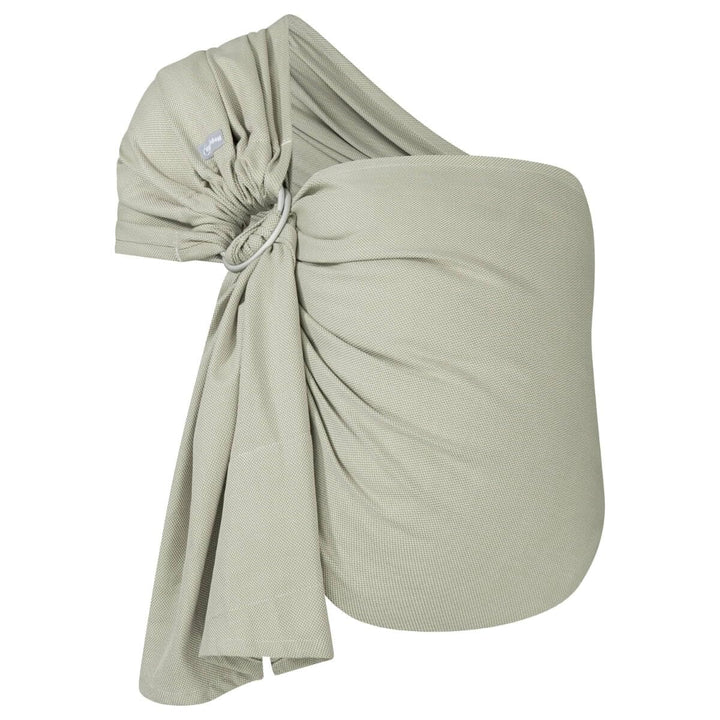 Hoppediz Ring-Sling, Baby-Tragetuch ab Geburt, 100% kbA-Baumwolle, Design Elba Elba 2,00 x 0,70 m, E
