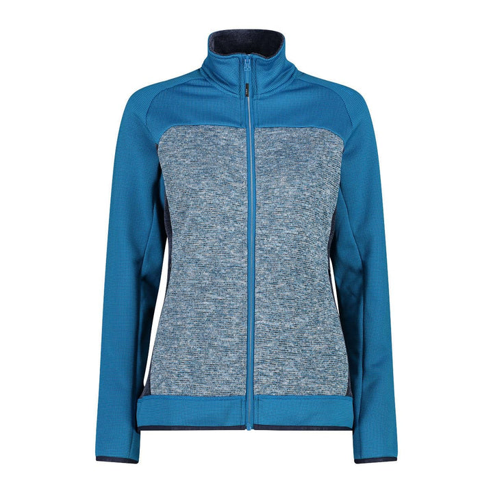 CMP Damen Jacke Fleecejacke Fleecepullover 38 GIADA-B.BLUE, 38 GIADA-B.BLUE