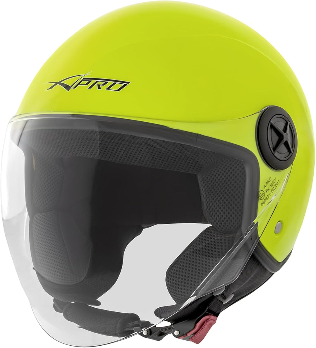 Motorradhelm Motorrad Roller Offenes Jet Scooter Helm Viser ECE 22 BACKLINE 57-58 cm ( M) Flou, 57-5