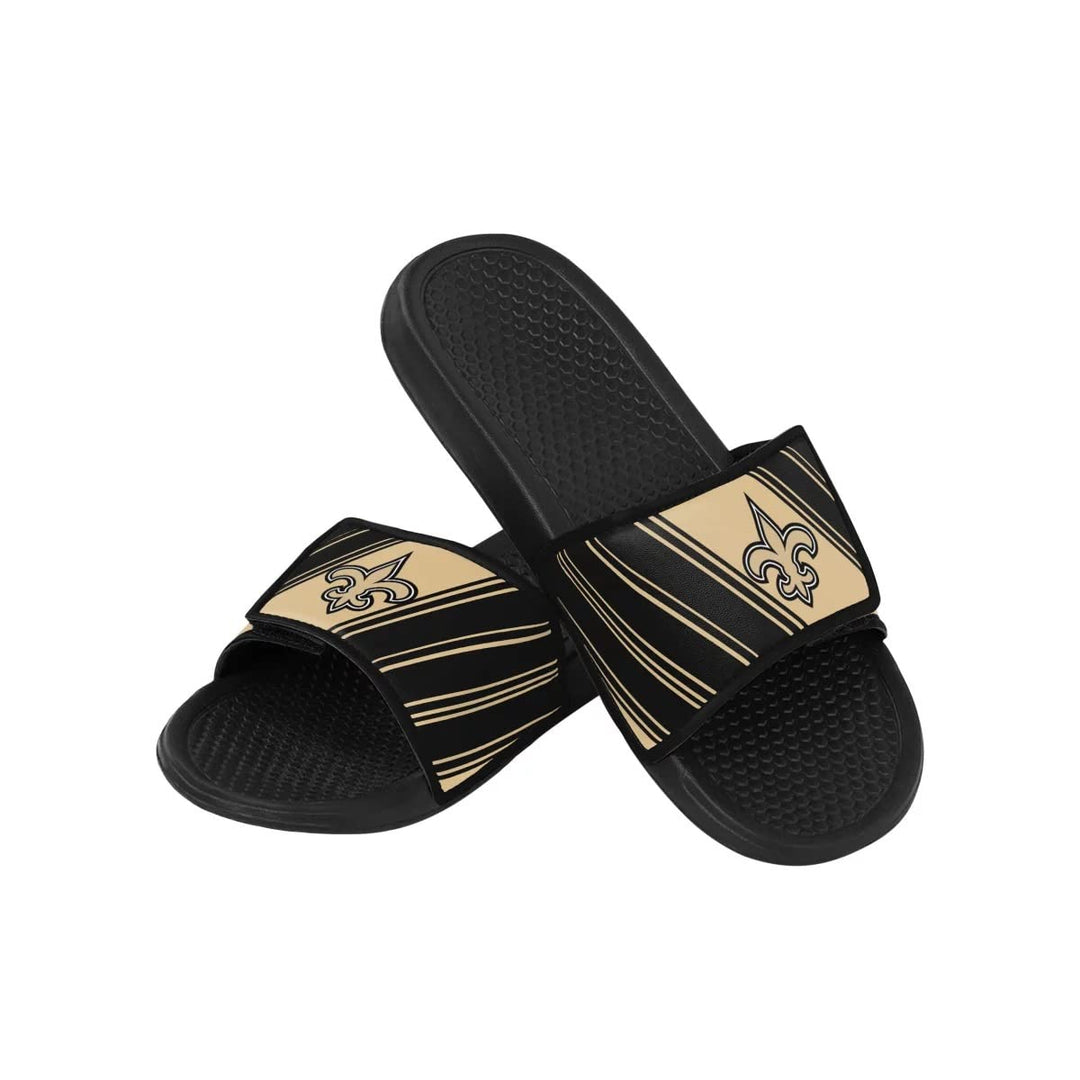 Fanatics Foco NFL Team Legacy Slides Badelatschen 40/41 EU New Orleans Saints, 40/41 EU New Orleans