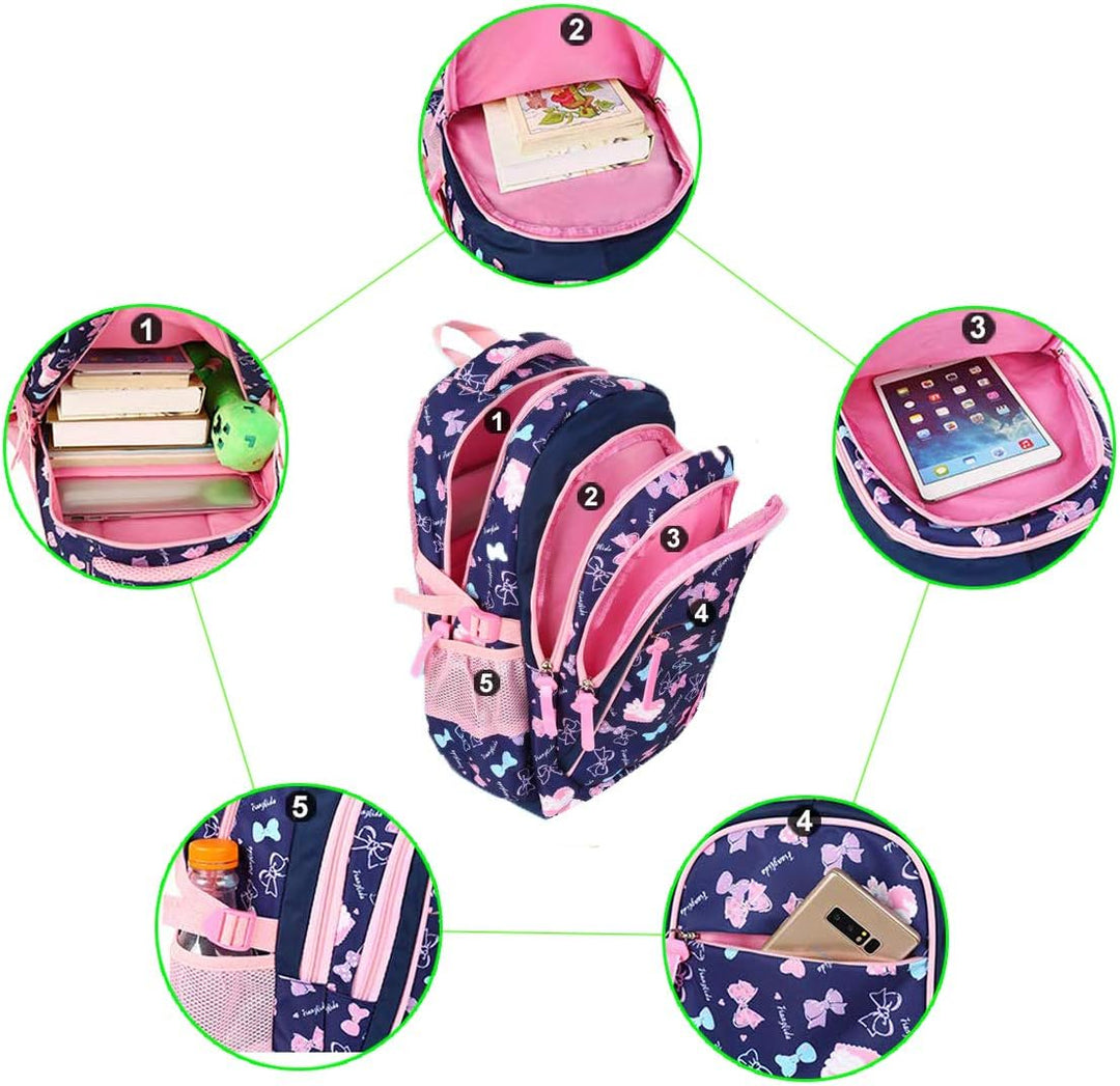 Neusky Schulrucksack Schulranzen Schultasche Sports Rucksack Freizeitrucksack Daypacks Backpack für