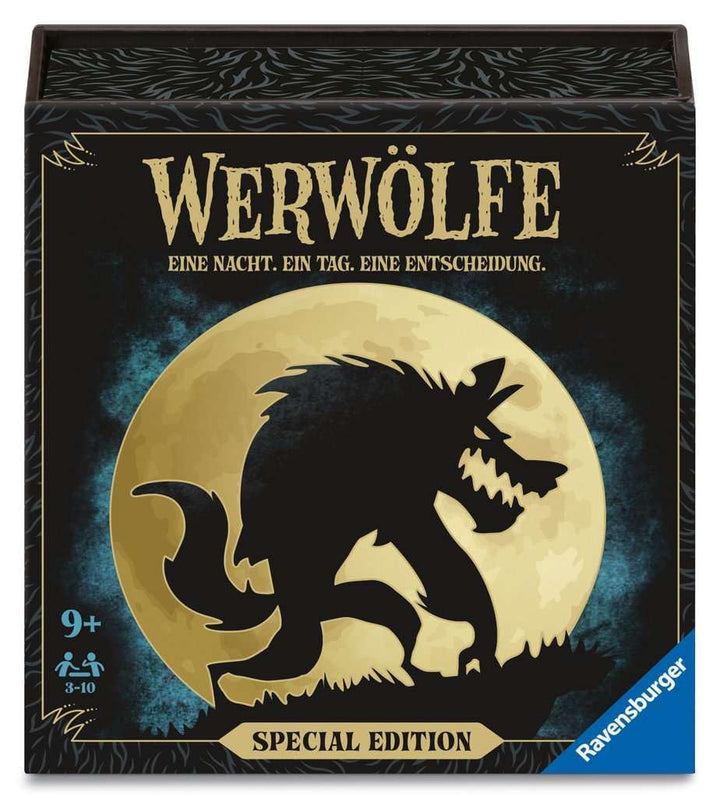 Ravensburger 24897 - Werwölfe - Special Edition, 10 Jahre Jubiläum, Kartenspiele ab 9 Jahre, für 3-1