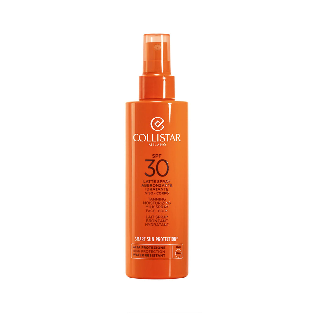 Collistar Spray-Bräunungsmilch mit LSF 30, reich an Vitamin E, frisch, superabsorbierbar und wasserf