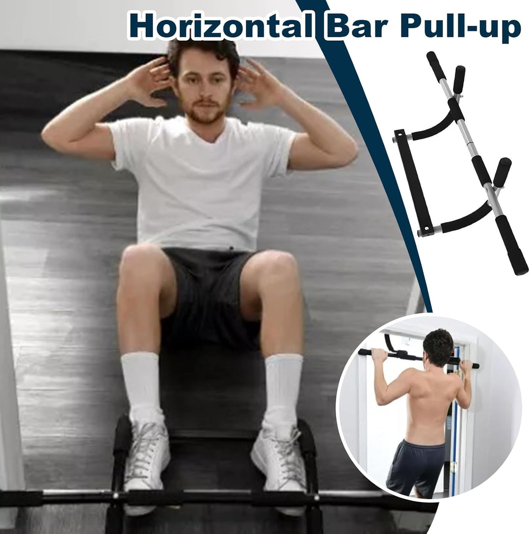 Pull Up Bar, Upper Body Workout Equipment, Heavy-Duty Strength Training Bar, Adjustable Hangable Des