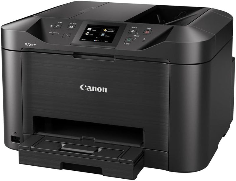 Canon Maxify mb5150 Multifunktionsgerät Tintenstrahldrucker, 24 ipm in weiss und schwarz, 15,5 ipm i