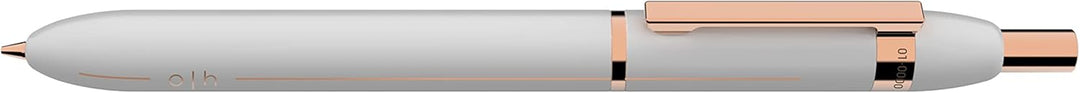 Otto Hutt design 03 Druckbleistift 002-18799 – Bleistift aus Messing Vollmaterial in der Farbe Weiss