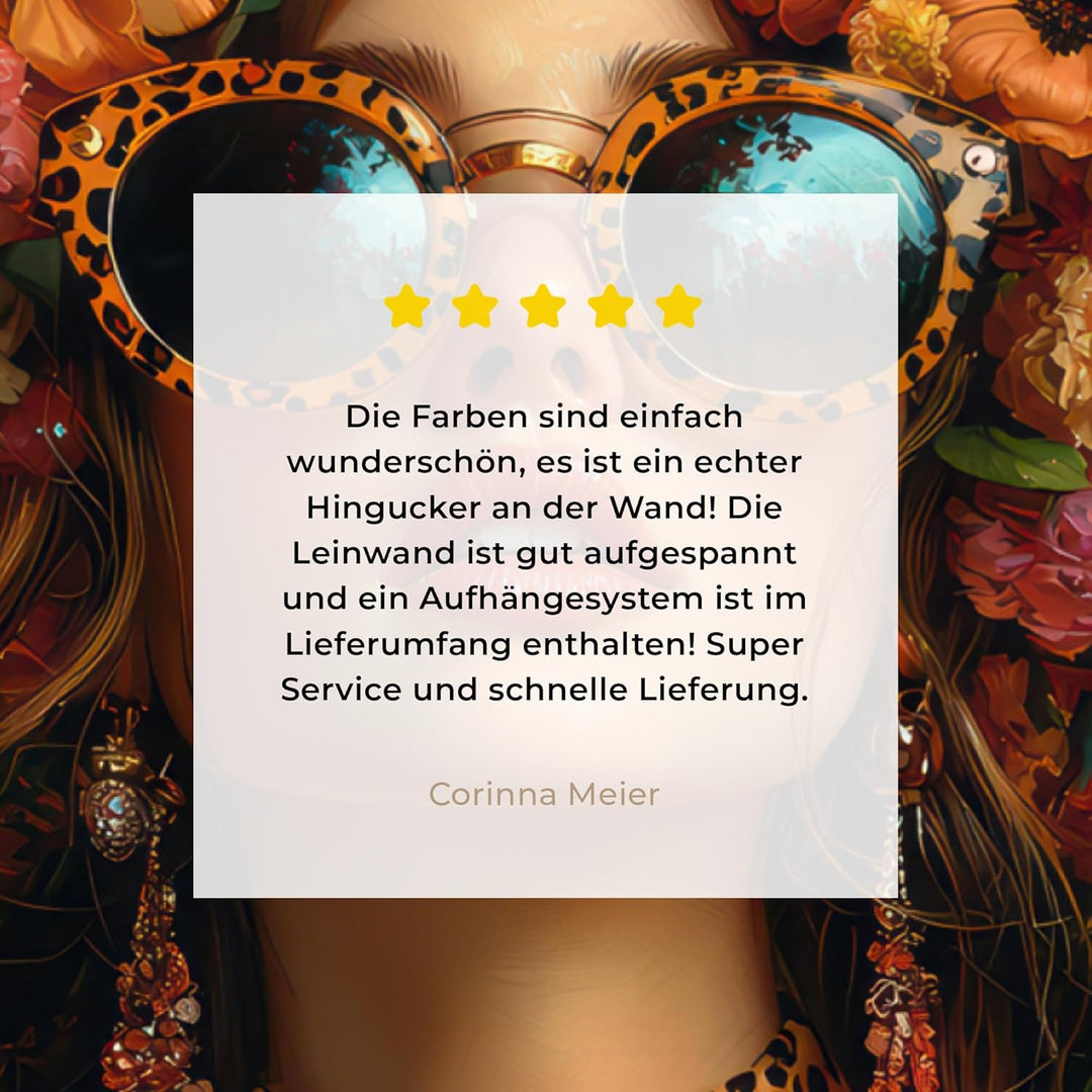 MuchoWow© Leinwandbild 70x50 cm Dekoration Wohnzimmer Bilder Pictures Wall Decoration Living Room Wo