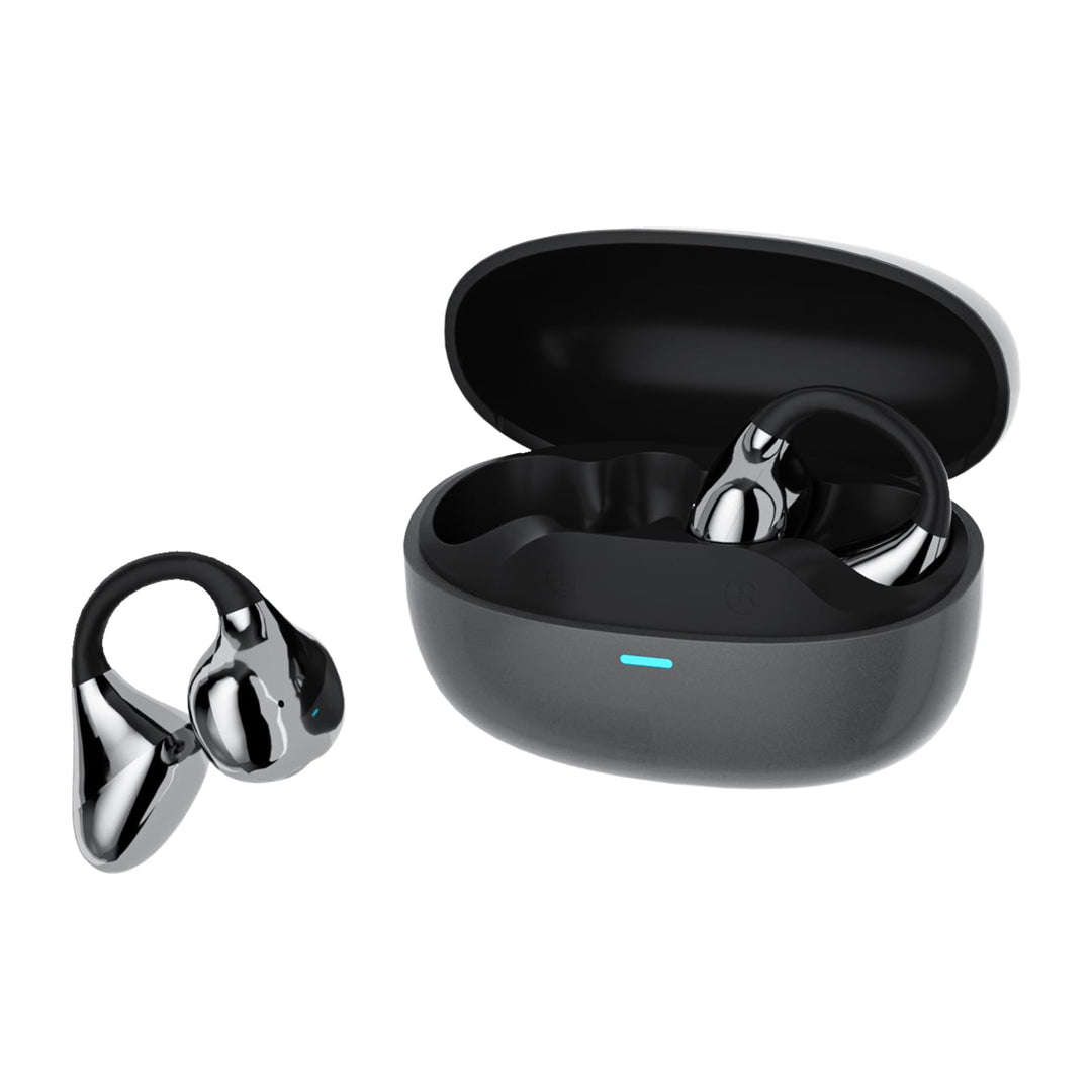 Open-Ear-Kopfhörer I5, Kabellose Bluetooth 6.0 Clip-On-Ohrhörer mit ENC, IPX5 wasserdicht, 36 Std. L