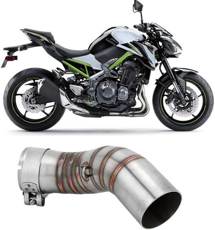 Verbindungsrohr Z900---Motorrad Auspuff Auspuff Mittelteilmotorrad Auspuffadapter Mittellenkerrohr S