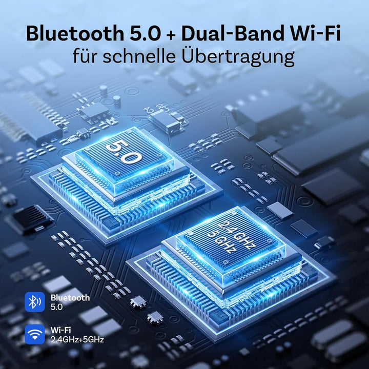OTTOCAST U2Air Pro Kabelloser CarPlay Adapter, Bluetooth Apple CP Adapter für iPhone, Plug & Play fü