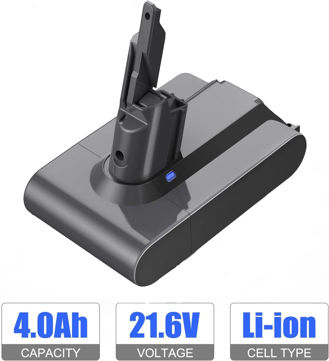 V7 Akku 4600mAh 21,6V Ersatz Akku für Dyson V7 SV11 Absolute Mattress Allergy Trigger Fluffy Fluffy