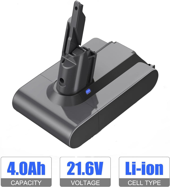 V7 Akku 4600mAh 21,6V Ersatz Akku für Dyson V7 SV11 Absolute Mattress Allergy Trigger Fluffy Fluffy