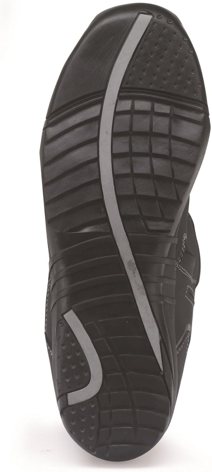 Kochmann Zyklon Motorradstiefel schwarz 39 Leder Allrounder wasserfest winddicht 39 EU Schwarz, 39 E
