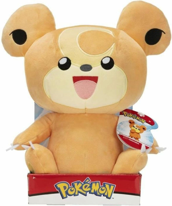 BANDAI Pokémon Plüschtier Teddiursa, 30 cm