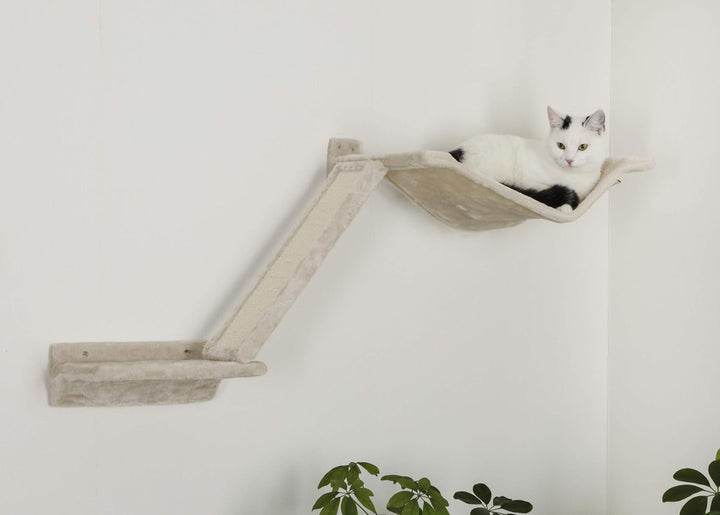 Maxi-Pet 81635 Kletterwand für Katzen Mount Everest, 9-teilig,