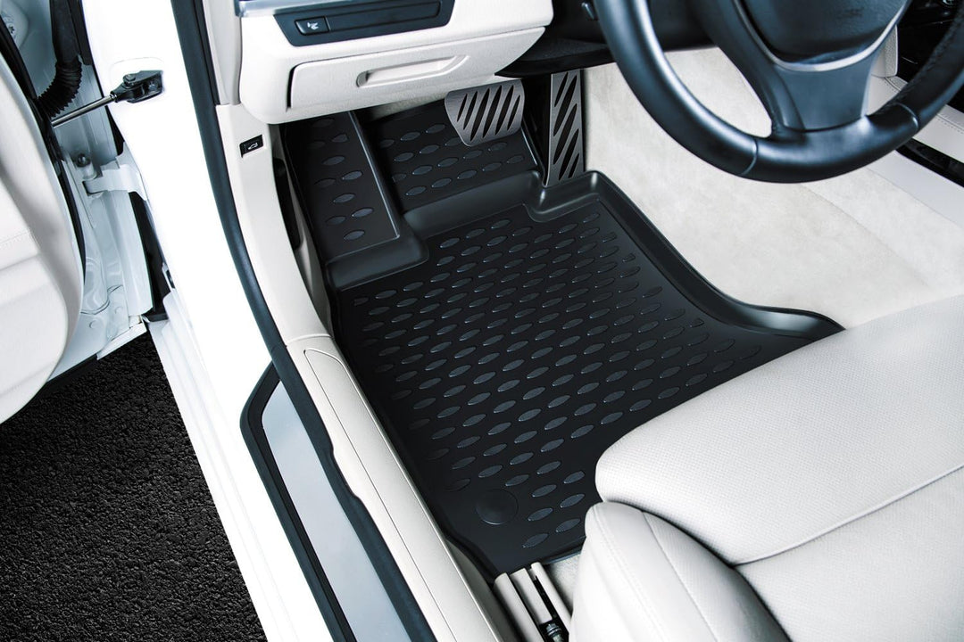 Element Passgenaue Premium Antirutsch Gummi Fussmatten - Jeep Compass, 2nd Generation