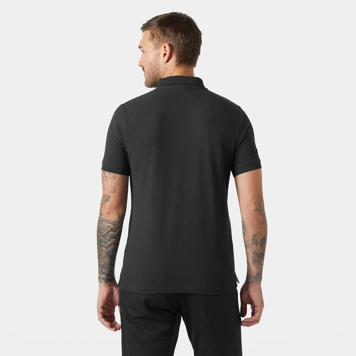 Helly Hansen Herren Crewline Poloshirt XS Schwarz, XS Schwarz