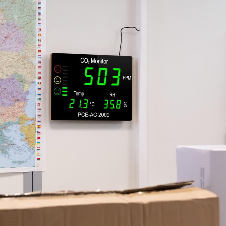 PCE Instruments Gasmessgerät PCE-AC 2000 für Personenschutz in geschlossenen Räumen