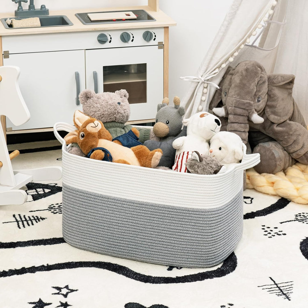TIMEYARD Wäschekorb, Wäschesammler, Aufbewahrungskorb, Faltbarer Wäschekorb, Square Laundry Baskets,