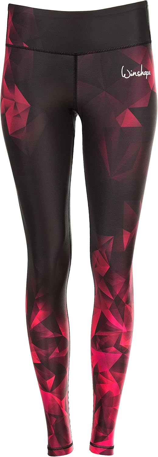 Winshape Damen Functional Power Shape Tights AEL102 mit Anti-Rutsch-Effekt, saphir, Winshape Slim St