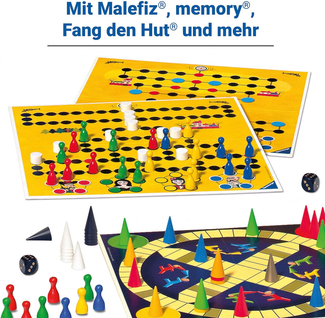 Ravensburger Spielesammlung 27293 Familienspiele 2022 D - Spielesammlung für die ganze Familie, Spie