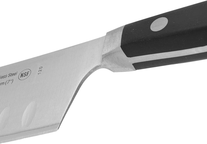 Arcos Opera - Rocking Santoku Messer - NITRUM geschmiedetem Edelstahl 190 mm - HandGriff POM Farbe S