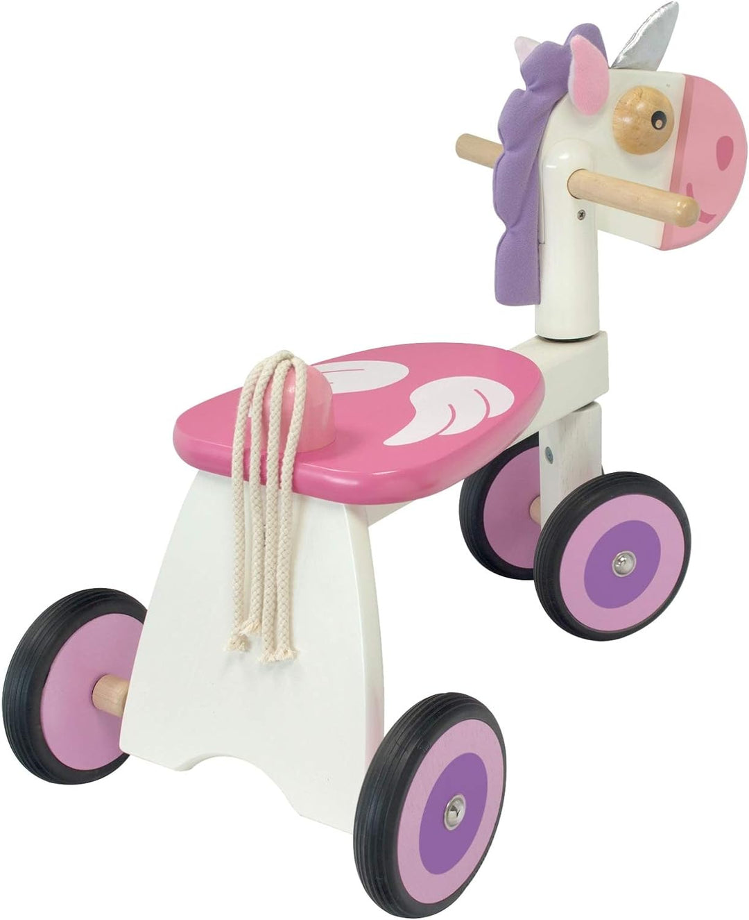 Bartl 111555 Rutscher Einhorn aus Holz, Spitzen Qualität