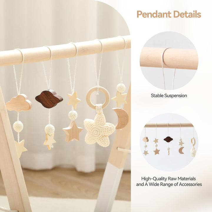 Promise Babe Spielbogen Baby Holz Baby Gym Holz Baby Spielbogen Neugeborenen Spielzeug Spielbogen Ac