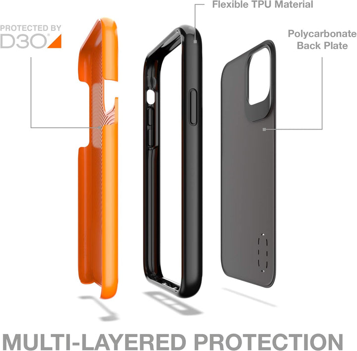 Gear4 Battersea Hardback Case mit erweitertem Aufprallschutz [geschützt durch D3O] mit verstärktem R