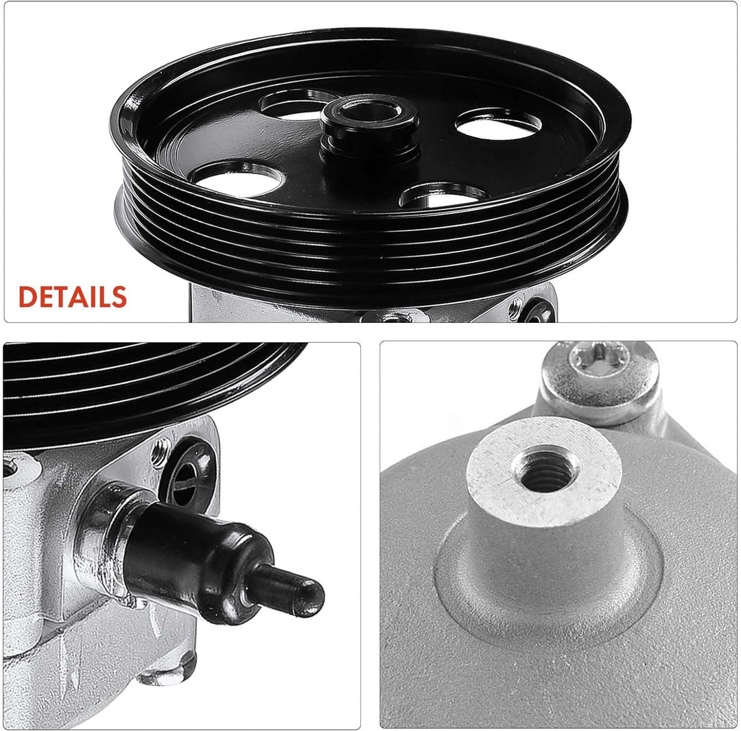 Frankberg Servopumpe Hydraulikpumpe Lenkung Mit Riemenscheibe Kompatibel mit S60 I 2.4L 2004-2009 V7