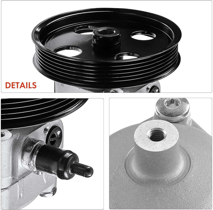 Frankberg Servopumpe Hydraulikpumpe Lenkung Mit Riemenscheibe Kompatibel mit S60 I 2.4L 2004-2009 V7