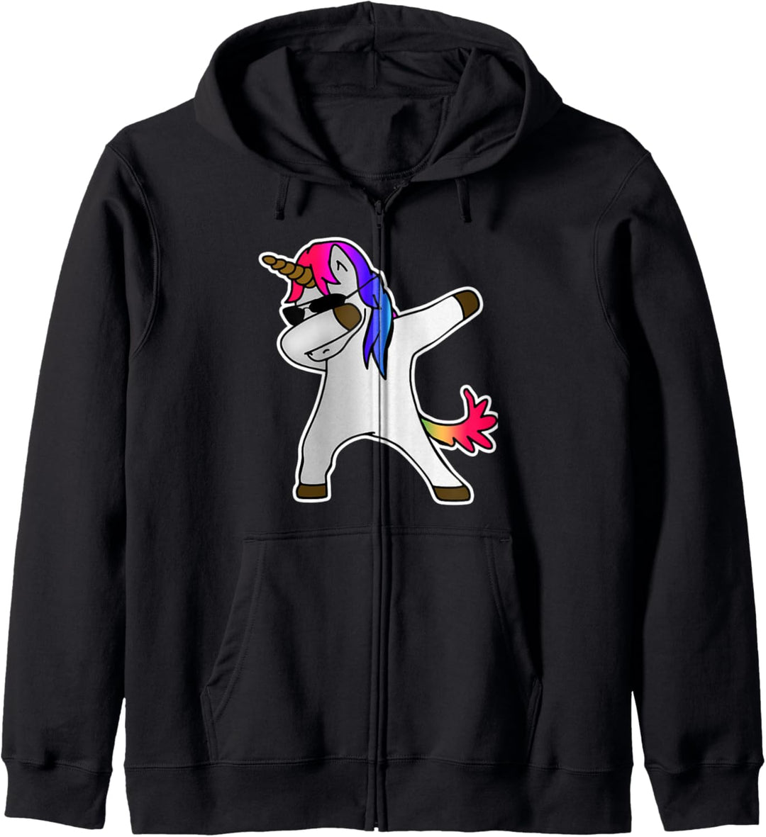 Süsses tupfendes Einhorn für Jungen und Mädchen - Tupfendes Kapuzenjacke