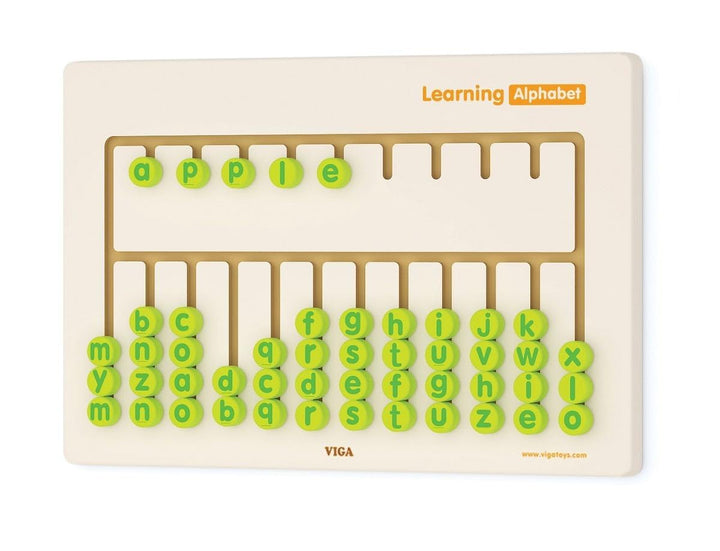 VIGA 50674 - Wandspiel Alphabet, Multi Color